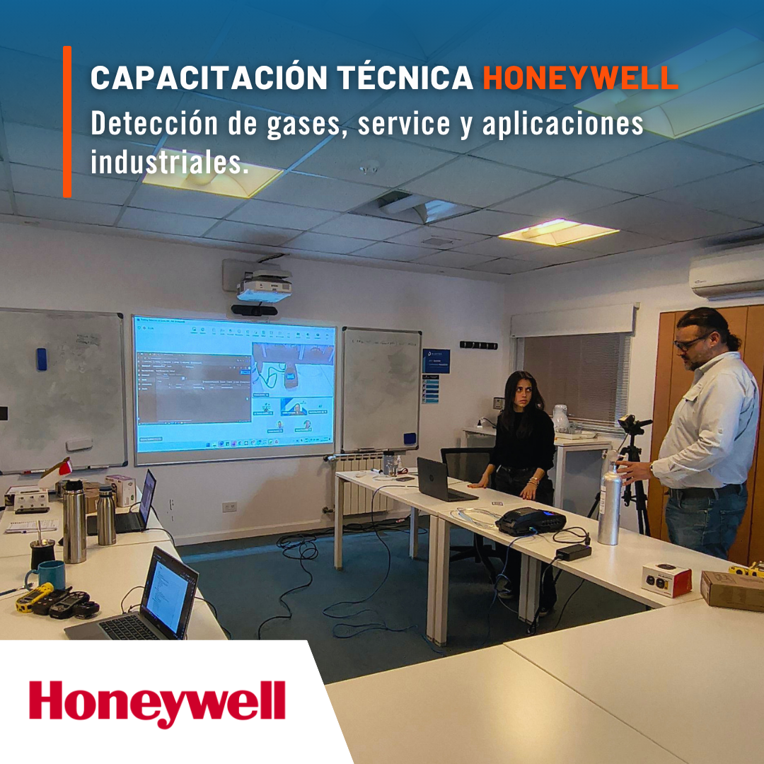 Nos visitó André Fuentealba de Honeywell